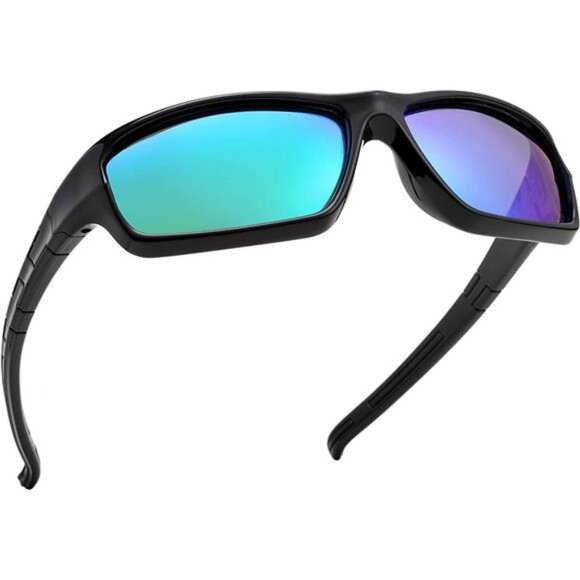 Kids Polarized Sports Sunglasses for Boys and Girls Rubber Baseball Youth Wrap - Picture 1 of 6